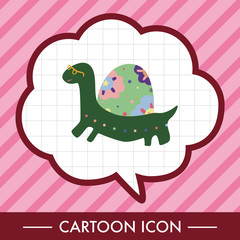 animal turtle theme elements vector,eps