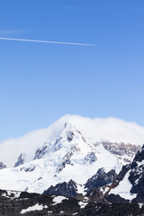 plane above Torre mountain