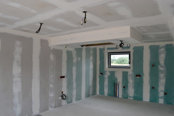 Plafond en plâtre