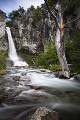 Fototapeta na wymiar waterfall Chorrillo del Salto