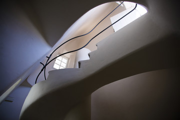 L& 39 escalier d& 39 Antoni Gaudi