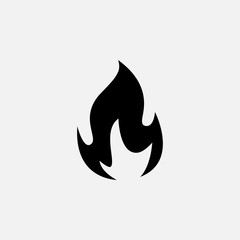 fire in hand  icon