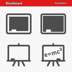 Blackboard Icons. Professional, pixel perfect icons optimized for both large and small resolutions. EPS 8 format.