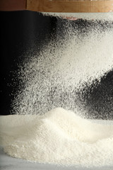 flour sieved  