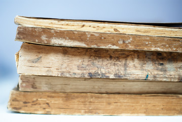 Stack of old books