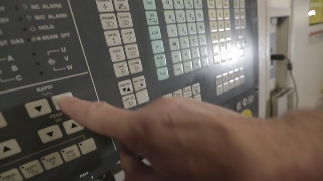 Programmation de la machine &agrave; d&eacute;couper 