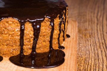 Chocolate birthday cake