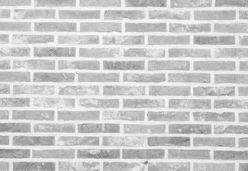 White stone brick wall texture and background seamless.