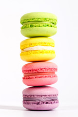 macarons are on top of each other