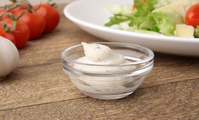 Creamy onion dressing