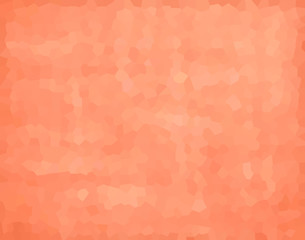 vector illustration - peach abstract mosaic polygonal background