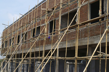 under construction building.