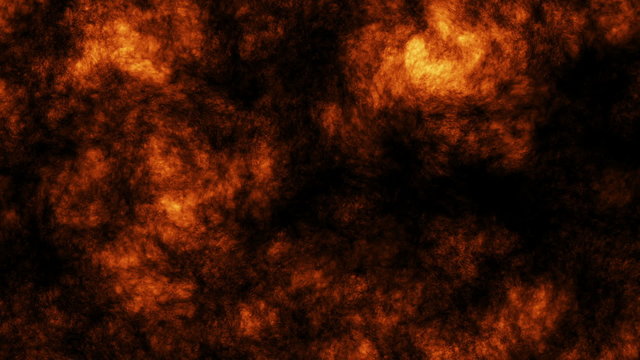 Background Animation - K&uuml;nstlerbedarf - Lava mit vulkanischer Asche und Rauch