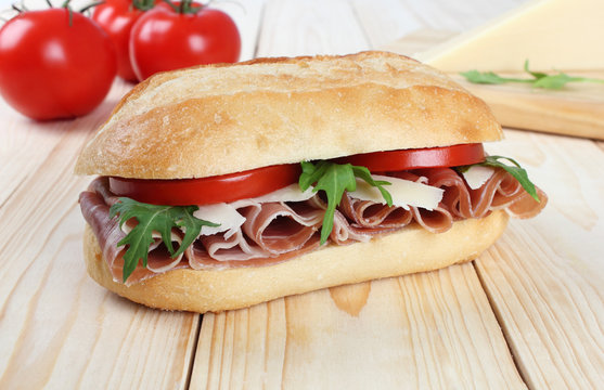 prosciutto sandwich