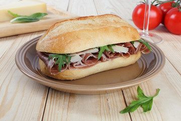prosciutto sandwich