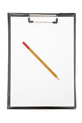 tablet on the white background 