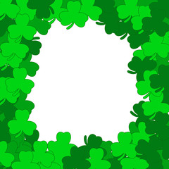 Fototapeta premium Abstract background of a St. Patrick's Day. Vector illustration