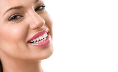 woman with great teeth