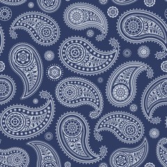 Seamless Paisley Ornament Seamless Vector Pattern