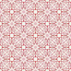 Vector seamless pattern with art ornament for design