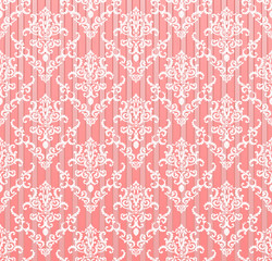 Vector seamless pattern with art ornament for design