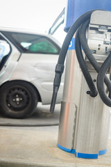 Car hoovering cleaning station