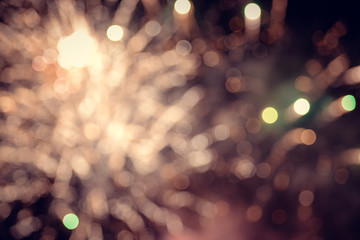 Bokeh light blur background