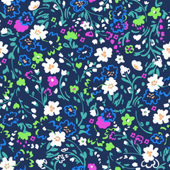 Ditsy floral print ~ seamless background