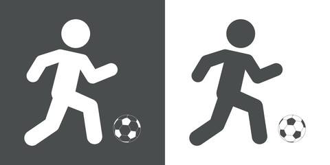 Icono plano futbolista  1 © teracreonte