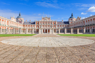 Obraz premium Royal Palace of Aranjuez, Community of Madrid, Spain