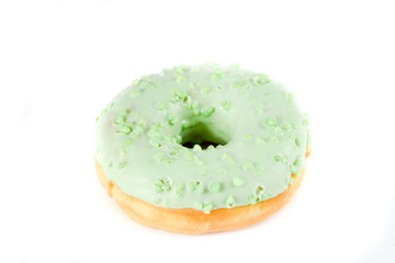 Donut isolated on white background