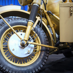 Front wheel motorcycle