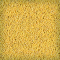 Grains millet as a background