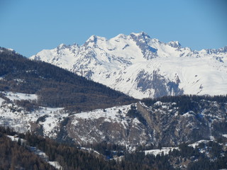 Rhone-Alpes - Savoie - Sommets enneigés
