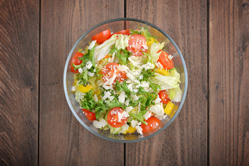 Vegetable Salad with parmesan