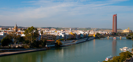 Panorámica de Sevilla y Triana