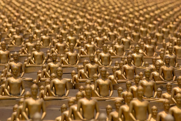 Obraz premium Wat Phra Dhammakaya. Buddhist temple in Bangkok, Thailand