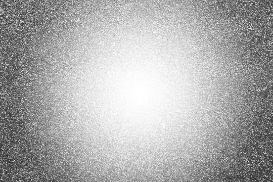 Flar lighting effect with silver glitter background