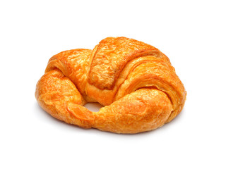 Croissant isolated on white background