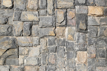 Stone wall for background design.
