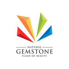 Gemstone Jewelry | Fashion Logo Template