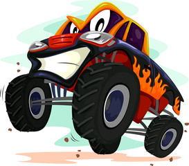Mascot Monster Truck © BNP Design Studio