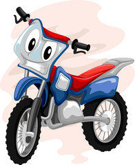 Mascot Motocross Bike