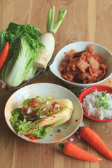 kimchi cabbage - korean food