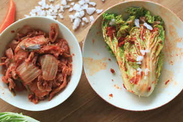 kimchi cabbage - korean food