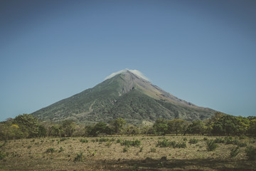 Concepcion Volcano View from Ometepe Island, Nicaragua