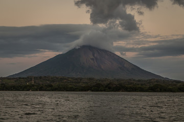 Obraz premium Concepcion Volcano View from Ometepe Island, Nicaragua