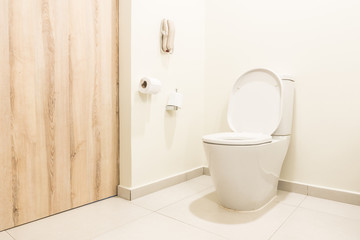 Naklejka na ściany i meble Toilet seat