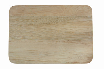 wooden on white background. clipping path