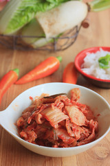 kimchi cabbage - korean food